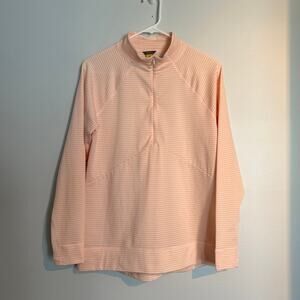 Eddie Bauer Performance Quarter Zip Pullover, Light Pink, Women’s Medium